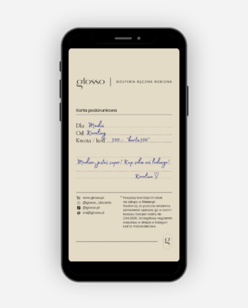 ELEKTRONICZNA KARTA PODARUNKOWA