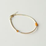 JAMAJKA – bransoletka z amazonitem, spinelem i masą perłową