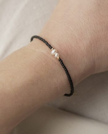 KOMETY - bransoletka z perłami