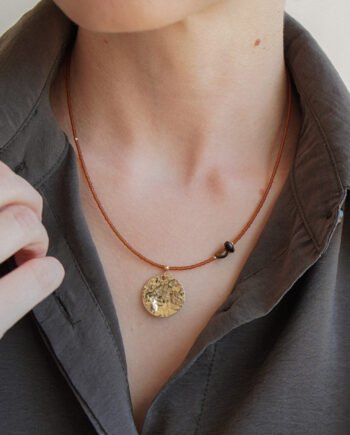 METEOR - naszyjnik z tygrysim okiem