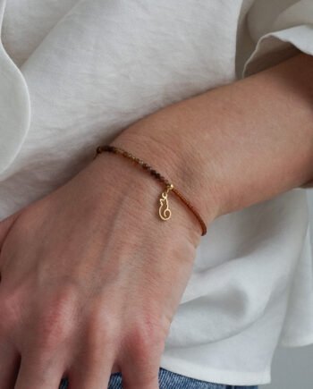 MRUCZEK - bransoletka z agatami