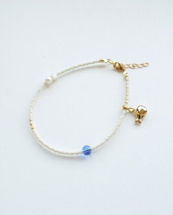 WYBRZEŻE - bransoletka z perłą i masą perłową | DOSTĘPNA MAŁA ILOŚĆ